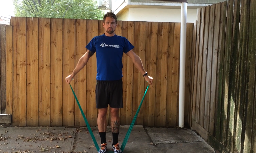 TheraBand Exercises for Swimmers