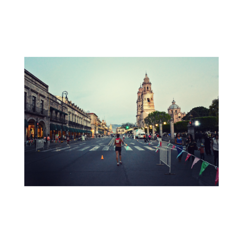finishing the marathon