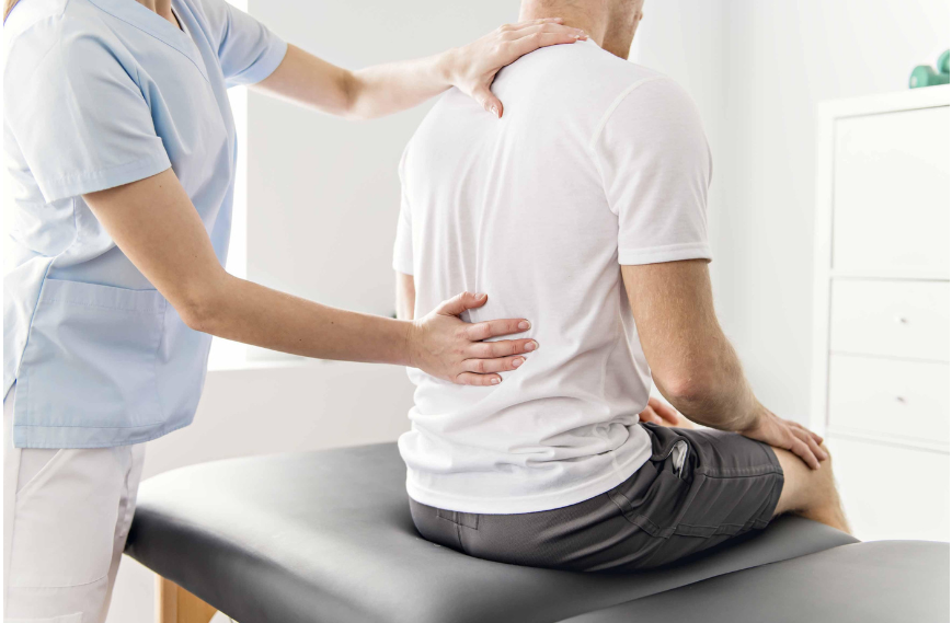 Osteopath appointment to review back pain