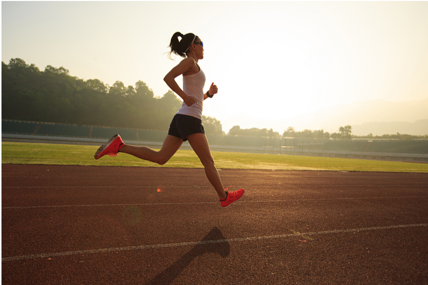 Running to the finish line